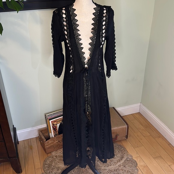 NWOT-Elan lace pool cover up Size: Small - Picture 2 of 11